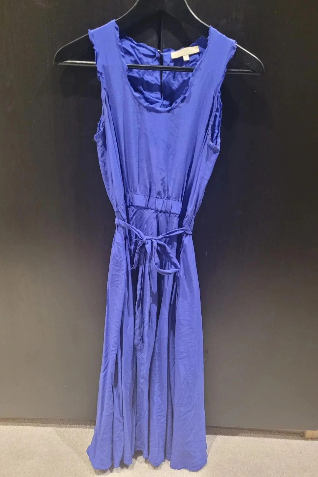 Blue Silk Dress 2 Blue Silk Dress - Image 2