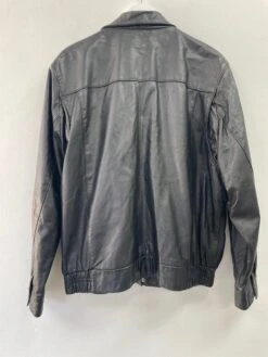 Oversized Black Leather Jacket 8 Oversized Black Leather Jacket -Gunsn Styles OversizedBlackJacket