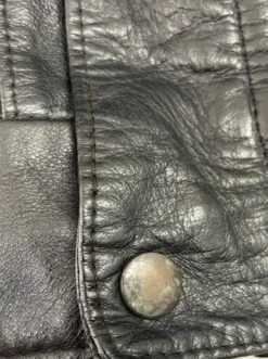 Oversized Black Leather Jacket 10 Oversized Black Leather Jacket -Gunsn Styles OversizedLeatherJacket