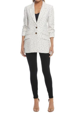 Storyteller Blazer - Ivory