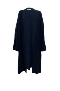 Navy Long Line Cardigan
