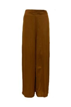 Satin Terracotta Pant
