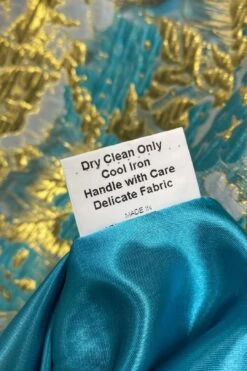 Scarlett Blue And Gold Midi Dress 11 Scarlett Blue And Gold Midi Dress -Gunsn Styles ReignScarlettBlueandGoldMidiDress 4