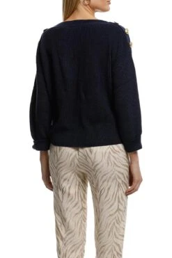 Ramsey Knit - Navy -Gunsn Styles RodeoShowRamseyKnit Navy 1