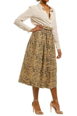 Gunsn Styles -Gunsn Styles SWFButtonDownMidiSkirt Tiger