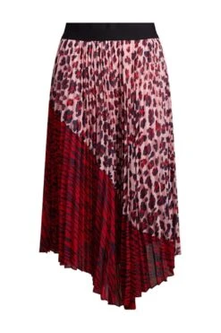 Minx Pleated Midi Skirt