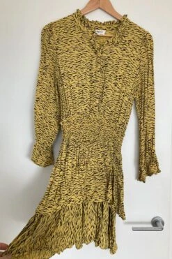 Gunsn Styles -Gunsn Styles SeedMiniFrillRuffleDress