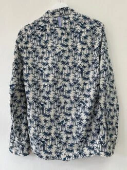 Men's Slim Fit Printed Poplin Shirt 5 Men's Slim Fit Printed Poplin Shirt -Gunsn Styles SlimFitPrintedPoplinShirt