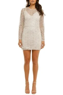 Concord LS Mini Dress - Silver