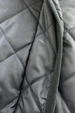 Navy Quilted Sherpa Coat -Gunsn Styles UniqloNavyQuiltedSherpaCoat