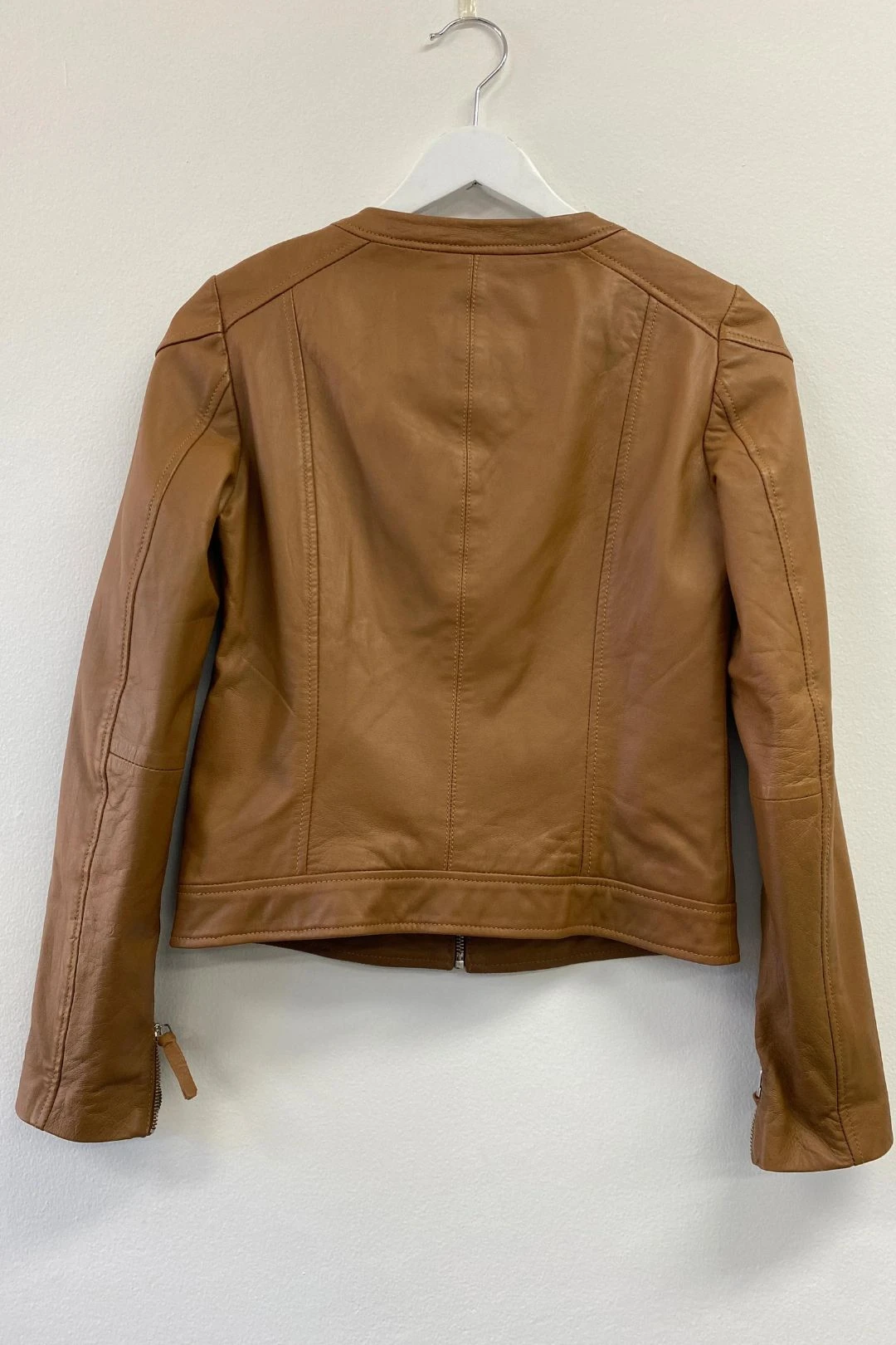 Brown Leather Jacket 3 Brown Leather Jacket - Image 3