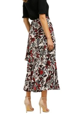 Assorted Leaves Wrap Skirt - Multi -Gunsn Styles WhistlesAssortedLeavesWrapSkirt Multi 1