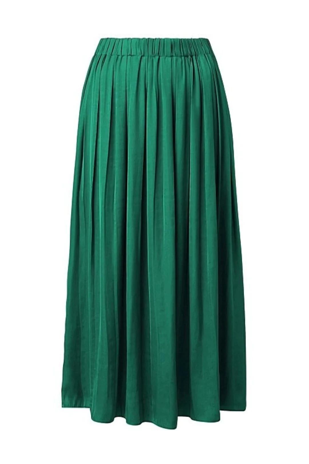 Soft Pleat Skirt - Green 1 Soft Pleat Skirt - Green
