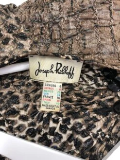 Embellished Animal Print Top 5 Embellished Animal Print Top -Gunsn Styles jacketneck