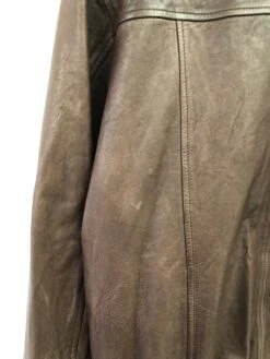 Mens Brown Leather Bomber Jacket 11 Mens Brown Leather Bomber Jacket -Gunsn Styles leatherjacket5