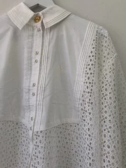 Valerie Broderie Shirt -Gunsn Styles valerieclose