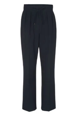 Drawstring Tapered Trouser - Navy